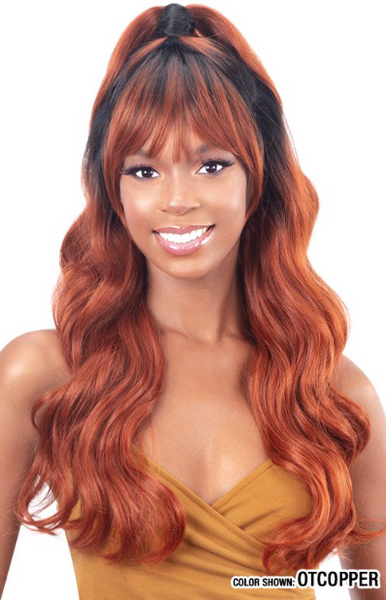 Model Model Half Up HD Lace Front Wig, Cutie
