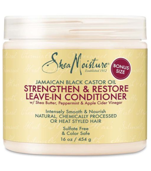 Shea Moisture Jamaican Black Castor Oil Strengthen & Restore Leave-In Conditioner 16oz