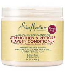 Shea Moisture Jamaican Black Castor Oil Strengthen & Restore Leave-In Conditioner 16oz