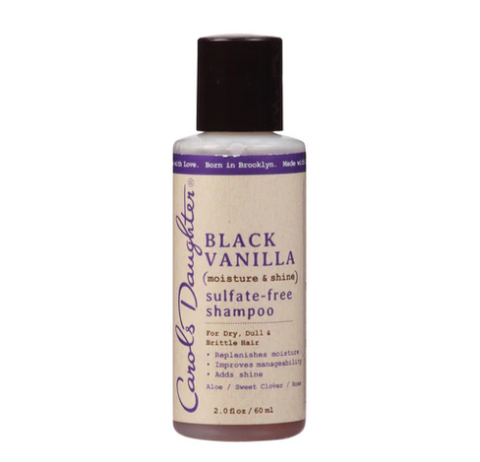Carol's Daughter Black Vanilla Sulfate Free Shampoo And Hydrating Conditioner, 2 Oz