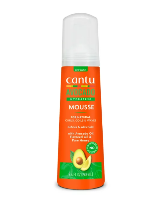 Cantu Sulfate-Free Hydrating Styling Mousse with Avocado Oil