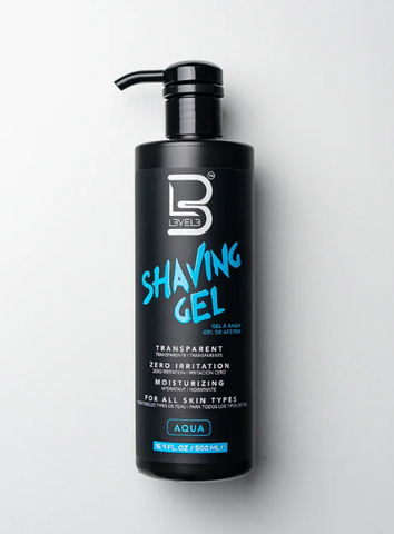 L3VEL3 Transparent Shaving Gel