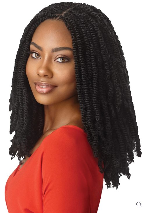 Outre Springy Afro Twist Crochet, Braiding Hair