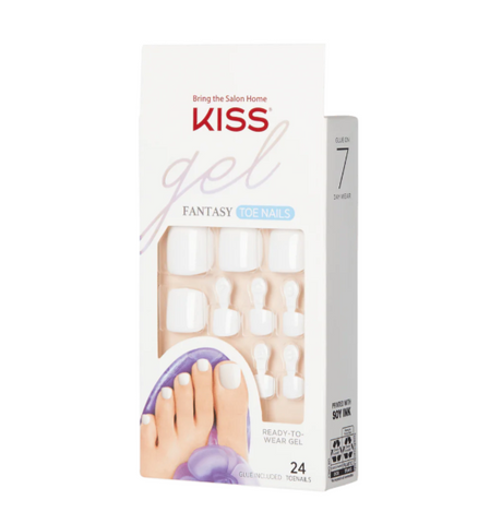 KISS Gel Fantasy Ready-To-Wear Fake Toenails FCT01