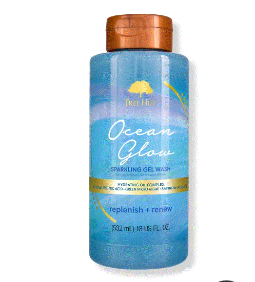 Tree Hut Ocean Glow Hydrating Foaming Gel Body Wash