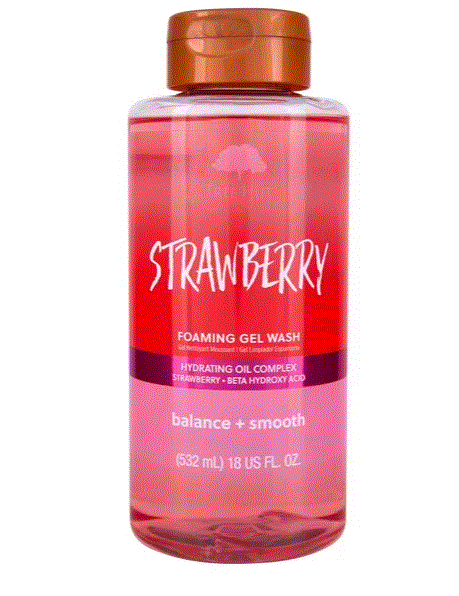 Tree Hut Strawberry Foaming Gel Body Wash