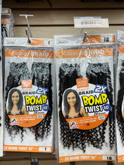 Model Model Bomb Twist Crochet Hair