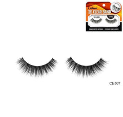 Laflare 3D CLEAR BAND FAUX MINK EYELASHES