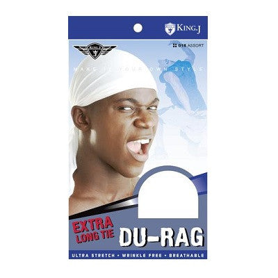 King J Extra Long Tie Du-rag