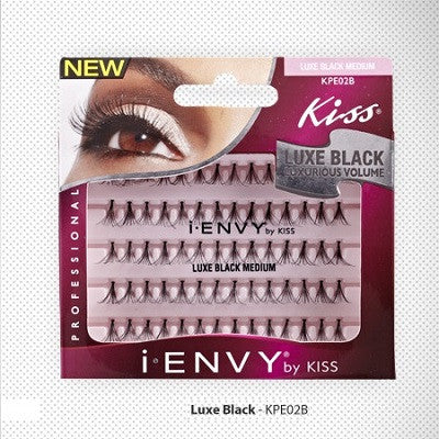 Kiss i-Envy Luxe Black Flare Short Eyelashes