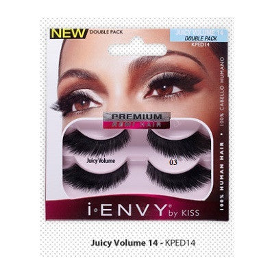 Kiss i-Envy Juicy Volume Double Pack Lashes