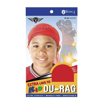 King J Extra Long Tie Kid Du-rag