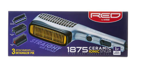 RED by Kiss 1875 Ceramic Ionic Styler