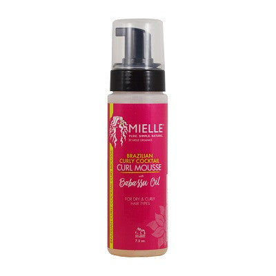 Mielle Babassu Brazilian Curly Cocktail Curl Mousse 7.5 oz