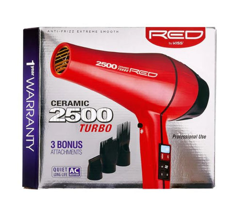 RED by Kiss 2500 Ceramic Turbo Dryer