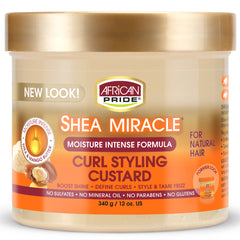 African Pride Shea Butter Curling Custard