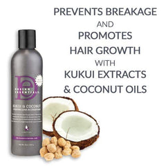 Design Essentials Kukui & Coconut Hydrating Leave-In Conditioner