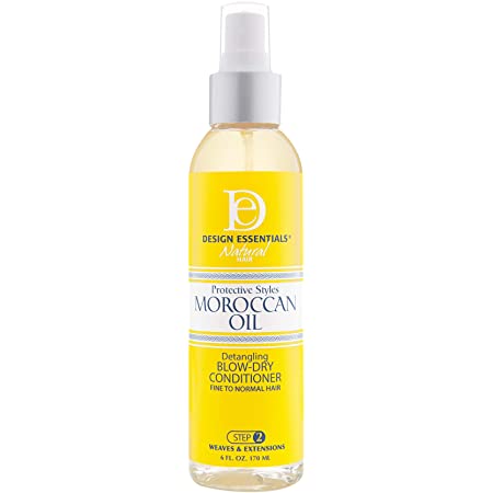 Design Essentials Protective Styles Moroccan Oil Detangling Blow-Dry Conditioner