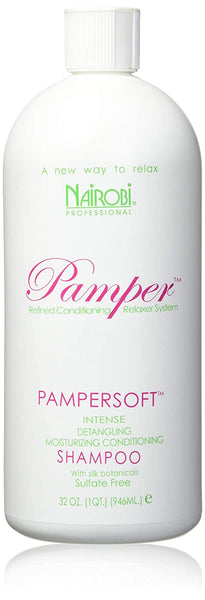 Nairobi Pamper Refined Conditioning Relaxer System Intense Conditioner & Shampoo