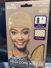 Ms. Remi Premium Mesh Dome Wig Cap Light Brown