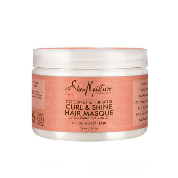 Shea Butter Coconut Hibiscus Curl & Shine Hair Masque