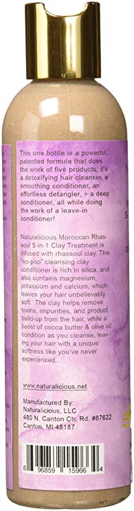 Naturalicious Moroccan Rhassoul 5-in-1 Day Treatment