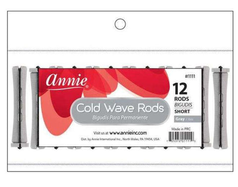 Annie Cold Wave Rod Short 12Ct Gray