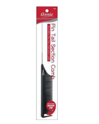 Annie Pin Tail Section Comb Black