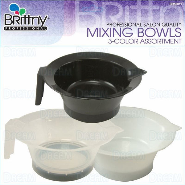 Brittny Professionals Mixing Bowls 3-Color Assortment