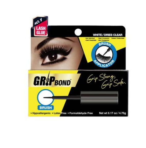 Grip Bond Latex Adhesive - Black Brush/Paddle