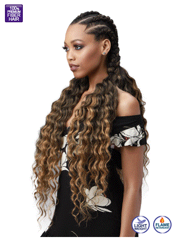 Bobbi Boss Knotless Ocean Wave Braiding Hair 28"