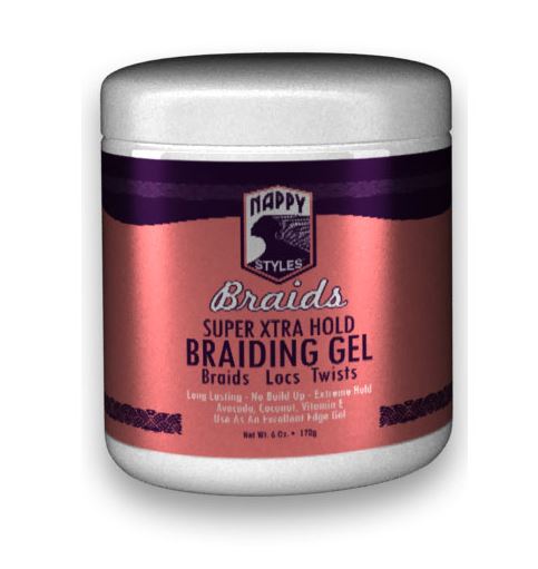 Nappy Styles Braids Super Hold Braiding Gel