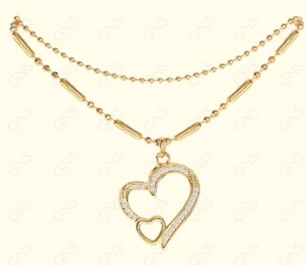 GNS NY Cubic Zirconia Anklet
