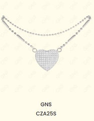 GNS NY Cubic Zirconia Anklet