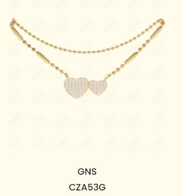GNS NY Cubic Zirconia Anklet