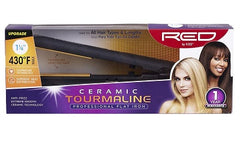 Red by Kiss Ceramic Tourmaline Professional Flat Irons