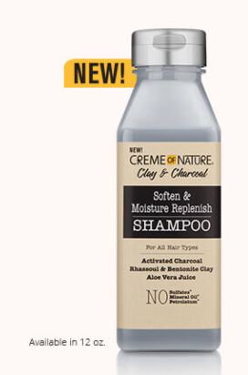 Creme of Nature Clay & Charcoal Soft Moisture Shampoo