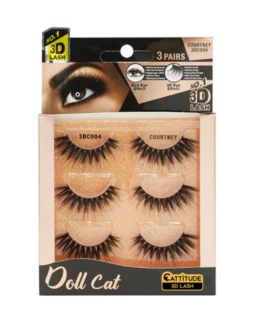 Ebin Doll Cat 3D Lash Value Packs