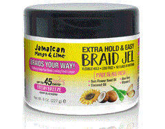 Jamaican Mango & Lime Extra Hold & Easy Braid Jel