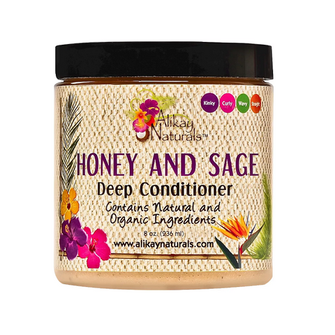 Alikay Naturals Honey and Sage Deep Conditioner 8 oz