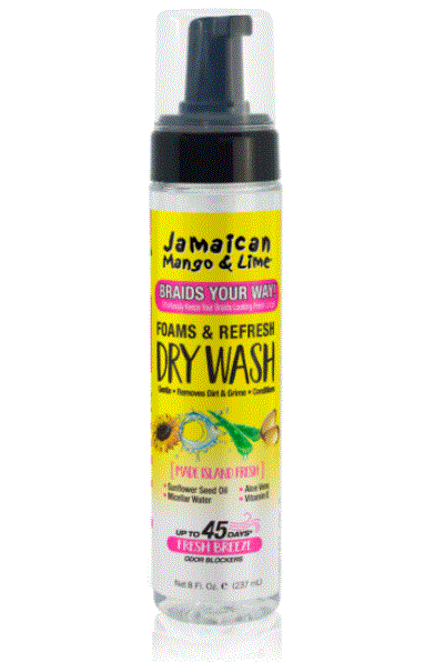 Jamaican Mango & Lime Foams & Refresh Dry Wash