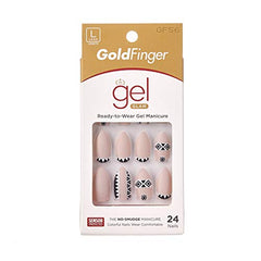 Gold Finger Gel Glam Ready-to-Wear Gel Manicure