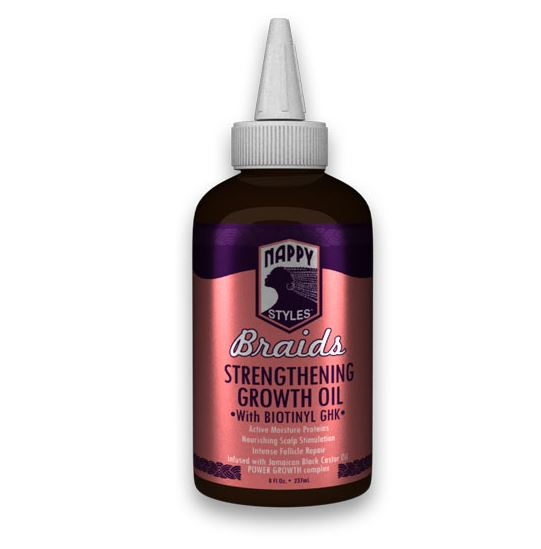 Nappy Styles Braids Strengthening Growth Oil