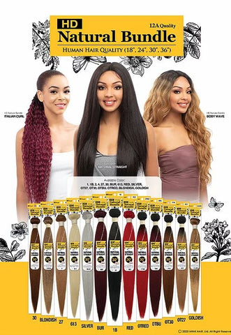 Sensual HD Natural Single Bundle - Natural Straight 30"