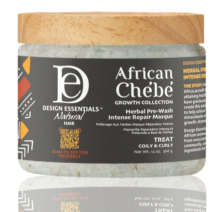 Design Essentials African Chebe Herbal Pre-Wash Intense Repair Masque