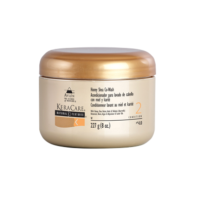 Avlon KeraCare Natural Textures Honey Shea Co-Wash 8 oz