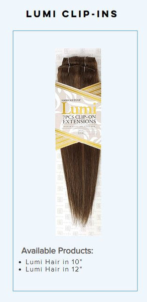 Hair Couture Lumi 7pc Human Hair Clip In Extensions