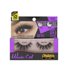 Wonder Cat 3D Mink Faux Lashes