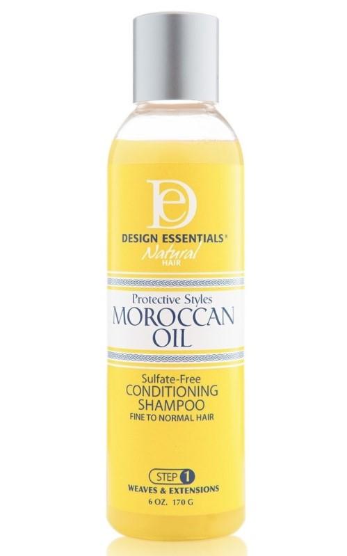 Design Essentials Protective Styles Moroccan Oil Sulfate-Free Conditioning Shampoo