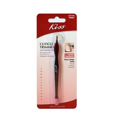 Kiss Cuticle Trimmer w/ Rubber Pusher